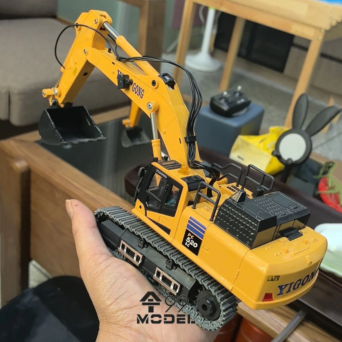 1/50 970 RTR RCショベル 970 RCミニショベル1/50スケール電気ショベルシミュレーションモデル