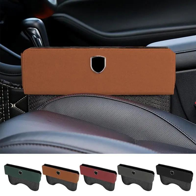 

Из искусственной кожи сумка для хранения зазора на сиденье автомобиля, органайзер-наполнитель для автомобильного сиденья, органайзер для телефона, карт, ключей между сиденьями, сумка, автомобильные аксессуары