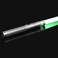 Vibrant RGB Metal Lightsaber Toy Sword (819 Silver RGB)