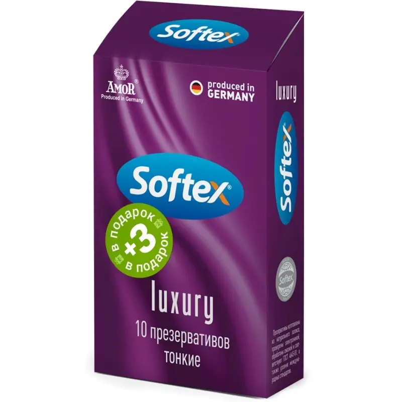 Softex Luxury ультратонкие презервативы с ароматом черешни 13 шт | Красота и здоровье