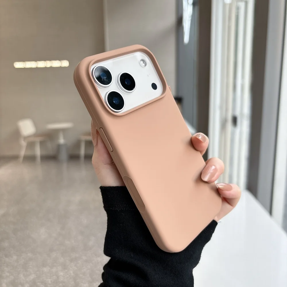 Matte MagSafe Magnetic Liquid Silicone Phone Case - Candy Soft Cover