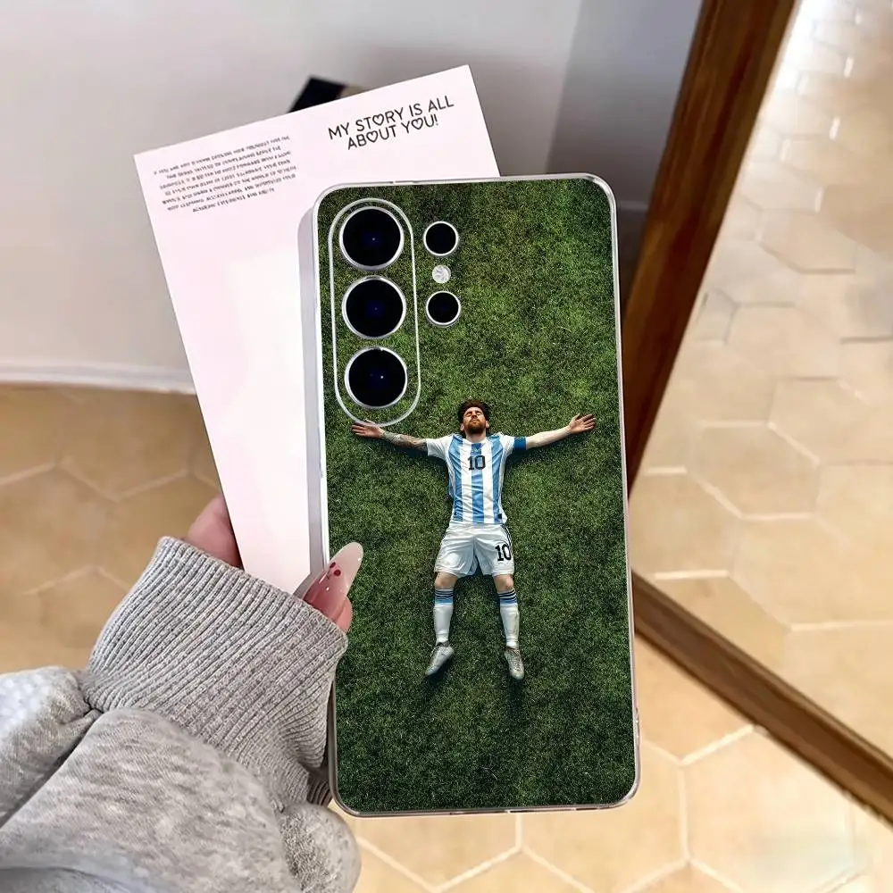 Lionel Messi Forward Transparent Phone Case