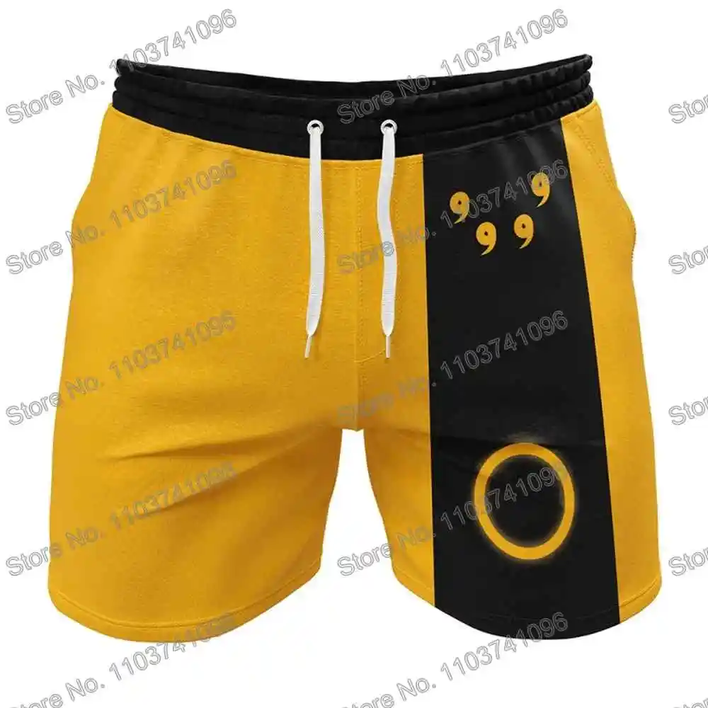 Black fire diving shorts BJJ boxing MMA rash guard swimwear men summer surf clothing GYM shorts sportswear beach floatsuit pants