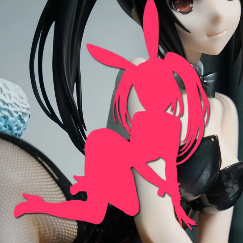 

Коллекция 1/4 года, токисаки Куруми, зайчик, Ver Makaizou, ПВХ, 18 + привлекательных экшн-фигурок, женская кукла