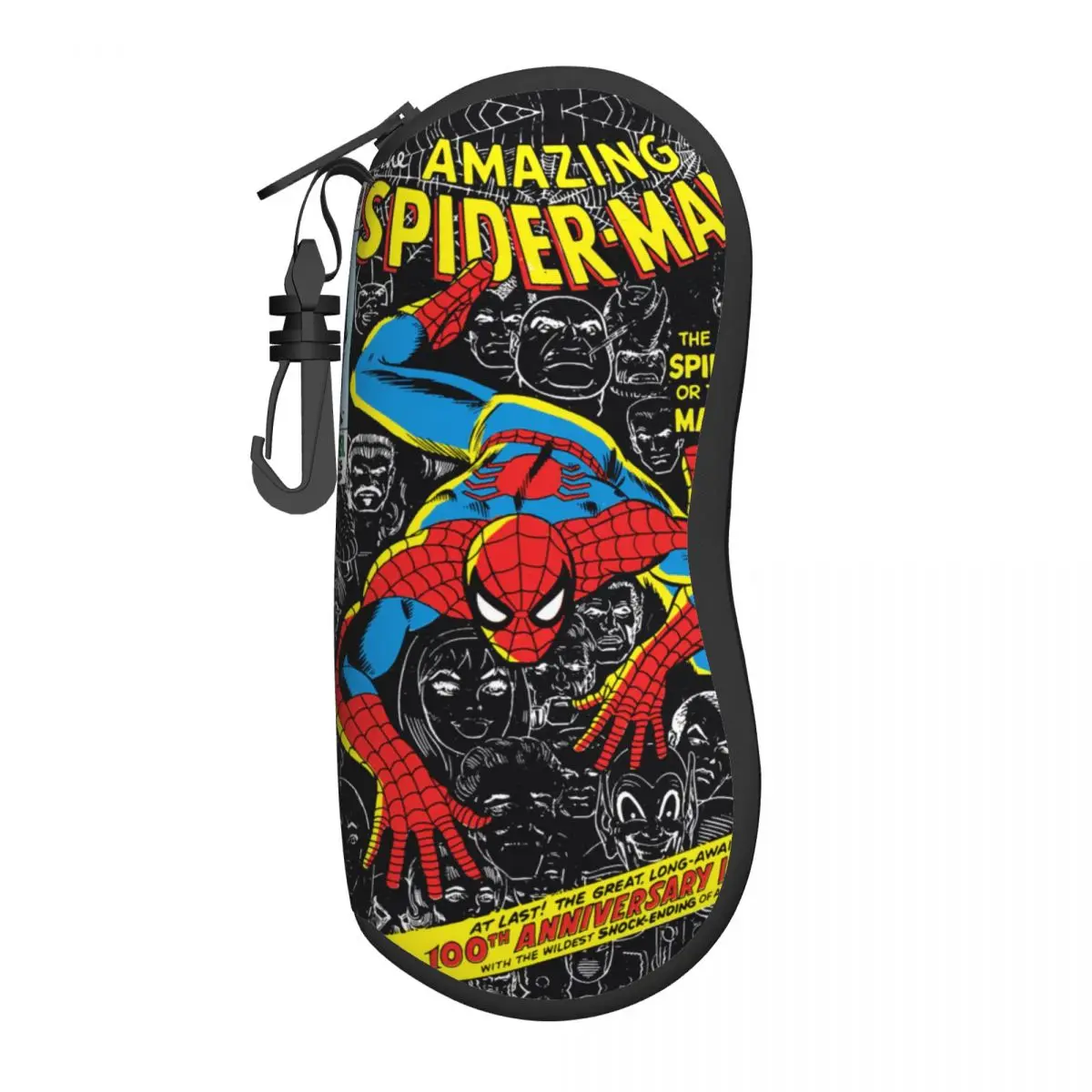 

The Amazing Spider-Man Glasses Case Waterproof Accessories Spiderman Glasses Box Charming Sunglasses Box