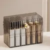 Acrylic Lipstick Organizer Box Makeup Brushes Holder Dustproof Cosmetic Skincare Eyeshadow Palette Home Desktop Storage Case 4