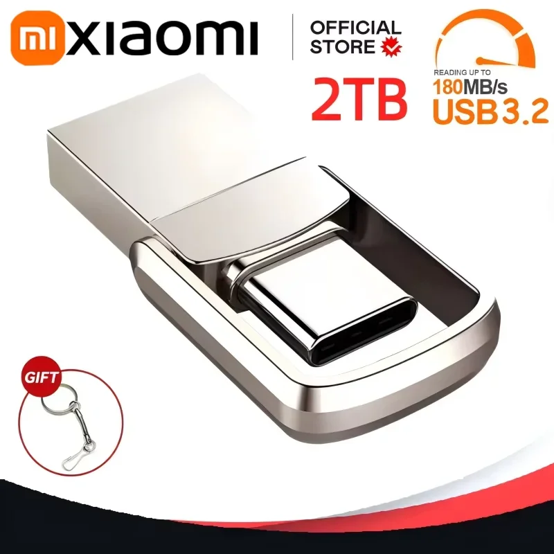 Pen drive U-Disk USB 3.2 Type-C Interface Mobile Phone Computer Mutual Transmission Portable USB Memory 2TB 1TB 512GB pen drive usb flash drive flash drive