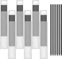 36 PCS 2.8mm Pencil Lead Refills for Carpenter Pencil Mark Pencils Deep Hole Construction Pencil Replacements Study Pencil Leads 1