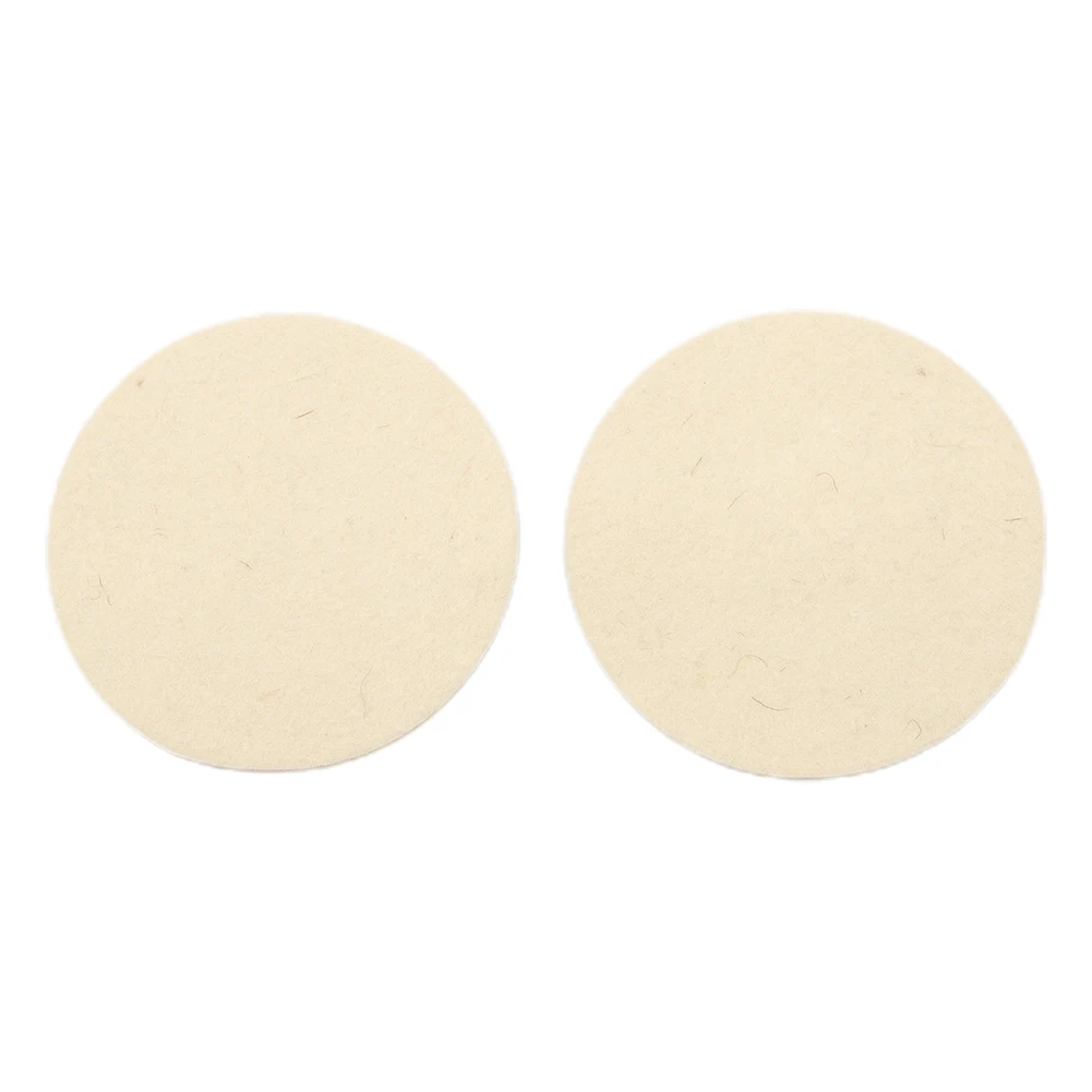 

Instruments Polishing pads Marble 2pcs Wool Felt Wheel Stainless Steel Automotive Furniture Wood products Useful Convenient