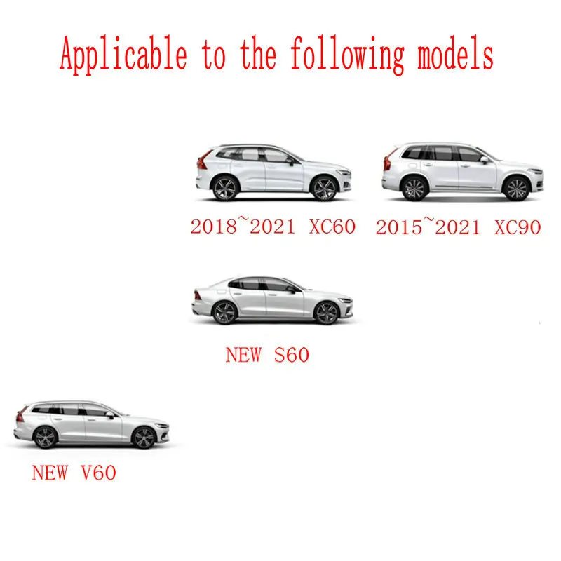 Car Trim For VOLVO XC60 XC90 S60 V60 Glasses Holder Sunglasses Storage Box Case Replacement Parts Accessories — view 6