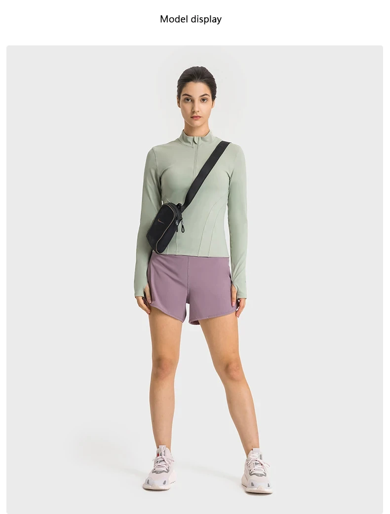 

Lulu Brand Alternatives It's Rulu Cropped Half Zip Running T-Shirt Yoga Shirt Yoga Set