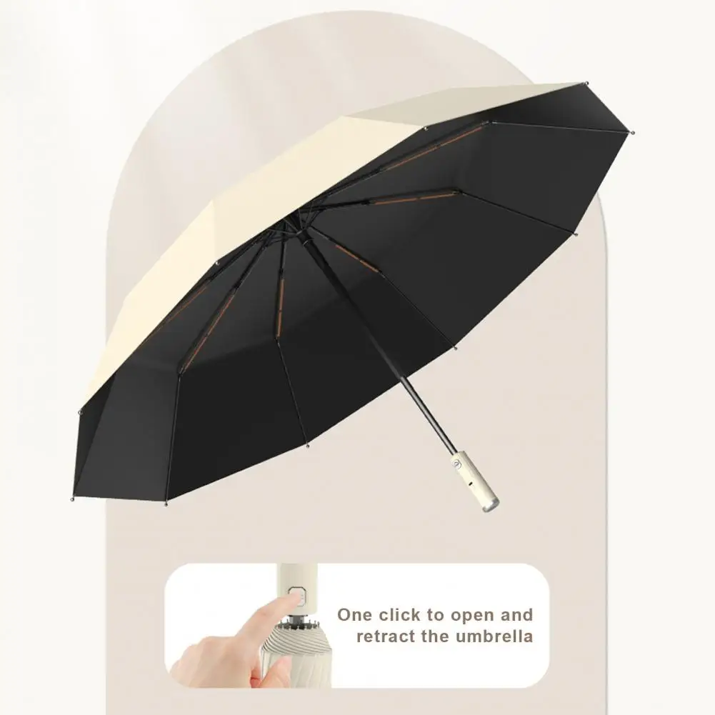 Outdoor Fan Umbrella Rechargeable Uv Blocking Fan Umbrella with 3 Adjustable for Sun Waterproof Windproof for Sun