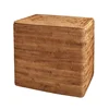 Hand-Woven Rattan Laundry Basket with Cover Large Clothing Sundry Books Primary Color Storage Basket Home Supplies 6