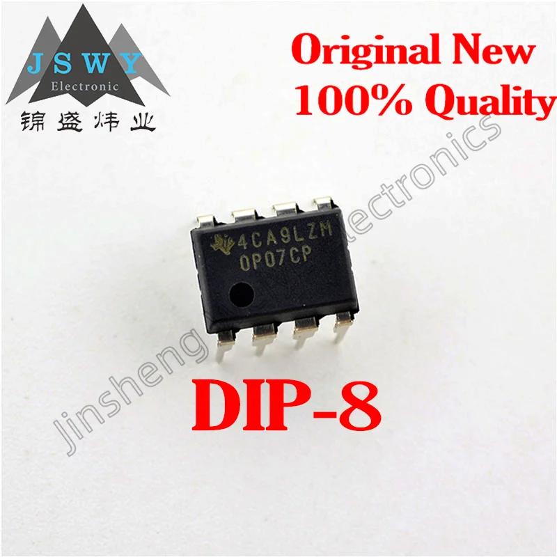 5 ~ 10 Pz Op07Cp Op07 Op Amp Low Offset In Linea Dip-8 100% Nuovo Di Zecca Originale Grande Stock Bom Corrispondenza Ordine