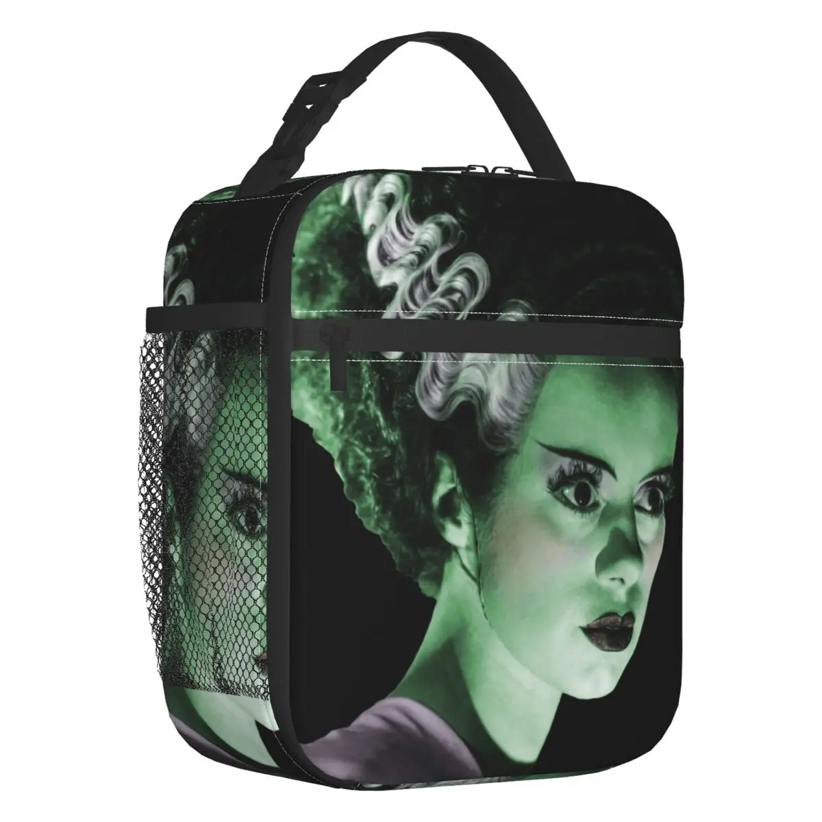 The Bride Lives Insulated Lunch Bags School Office Bride Of Franjesi Horror Film Portatile Cooler Thermal Bento Box Bambini