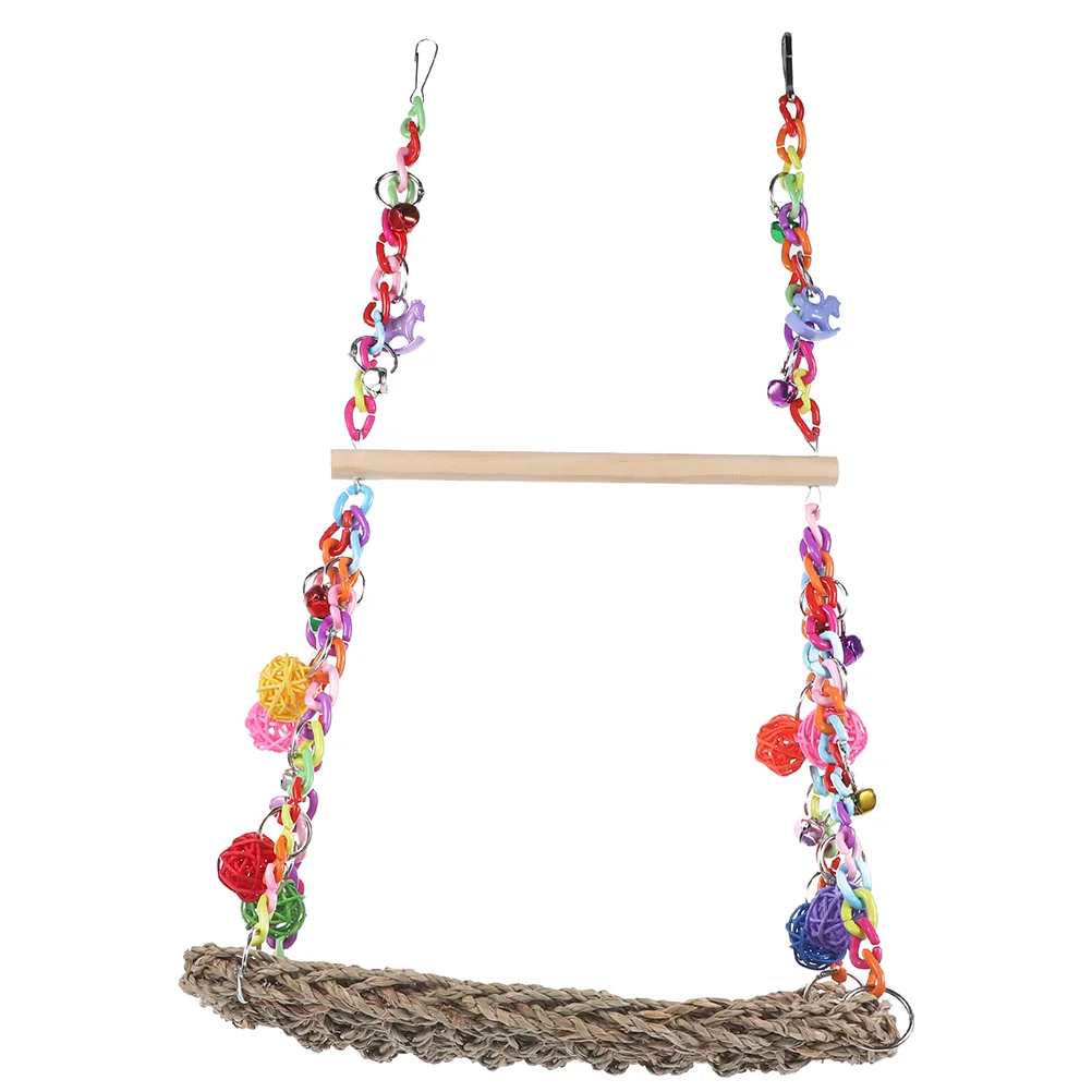 

Bird Swing Toy Birdcage Hammock Birdcage Pendant Parrot Swing Parrot Toy
