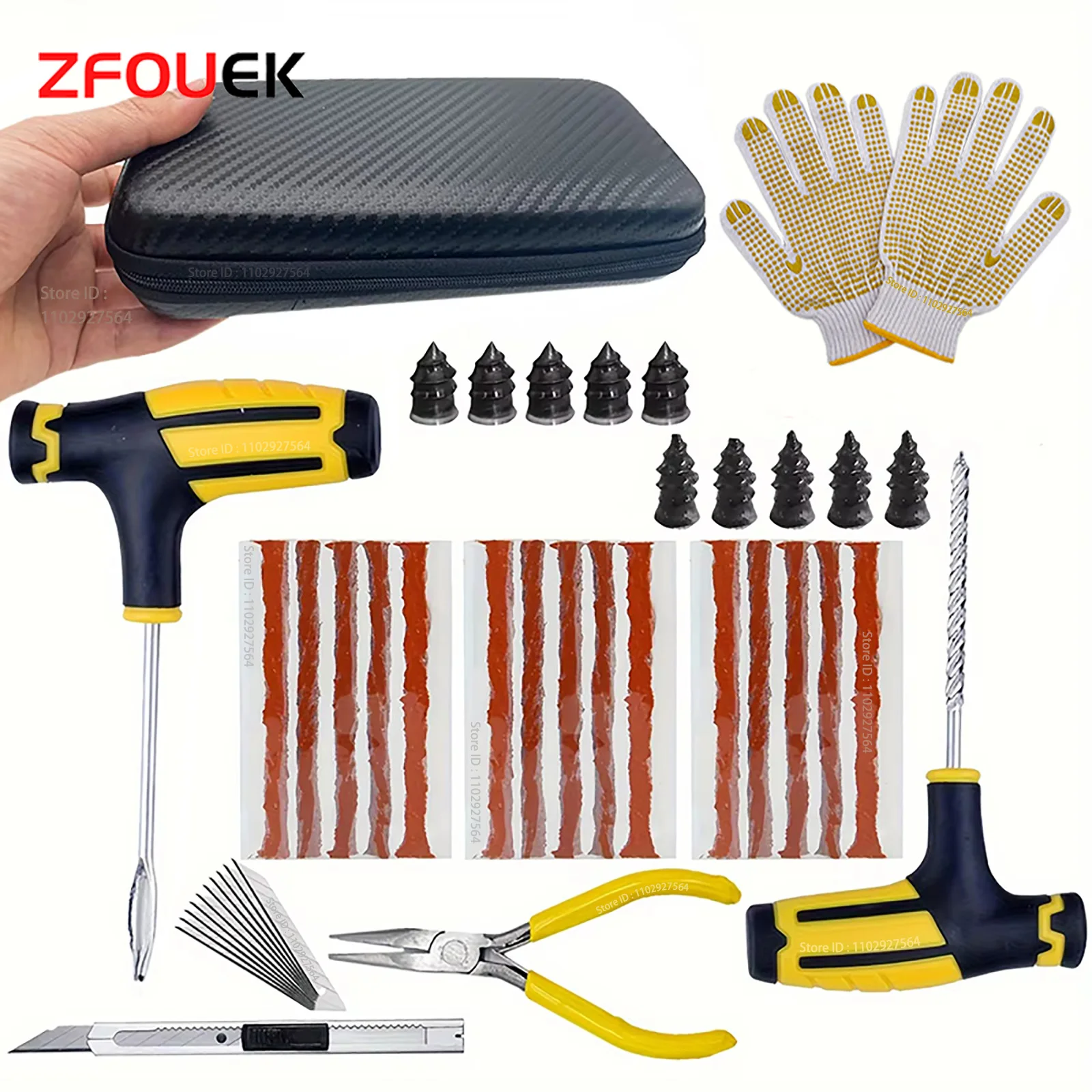 ZFOUEK Car Tire Repair Kit 1
