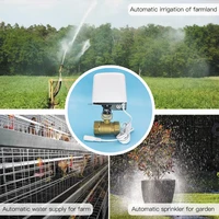 วาล์วน้ำอัตโนมัติ 1/2 นิ้ว 3/4 นิ้ว 1 นิ้ว ระบบ Tuya Zigbee Wifi สำหรับสวน ตั้งเวลาปิดน้ำ ควบคุมการรดน้ำ รองรับ Alexa และ Google Home 6