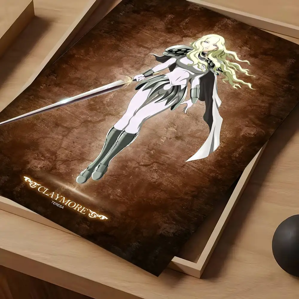 Anime C-Claymore Poster, wasserdicht, Vintage-Filmposter, hochwertiger Wandkunstdruck für Raumdekoration, Geschenk – Detail 8