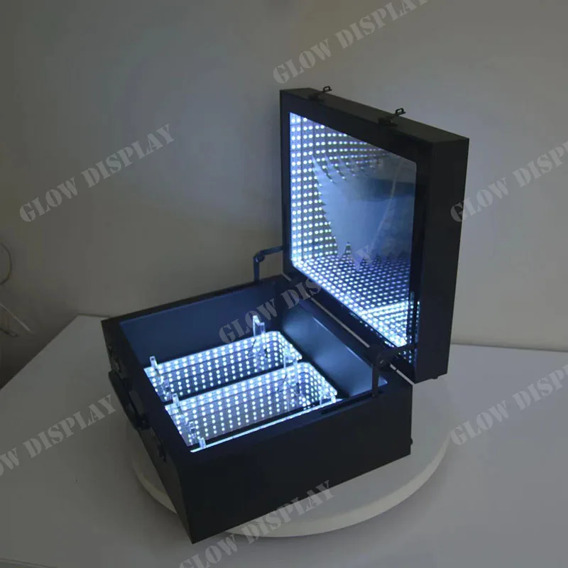 Champagne Bottle Display Racks LED Cabinet LED Case