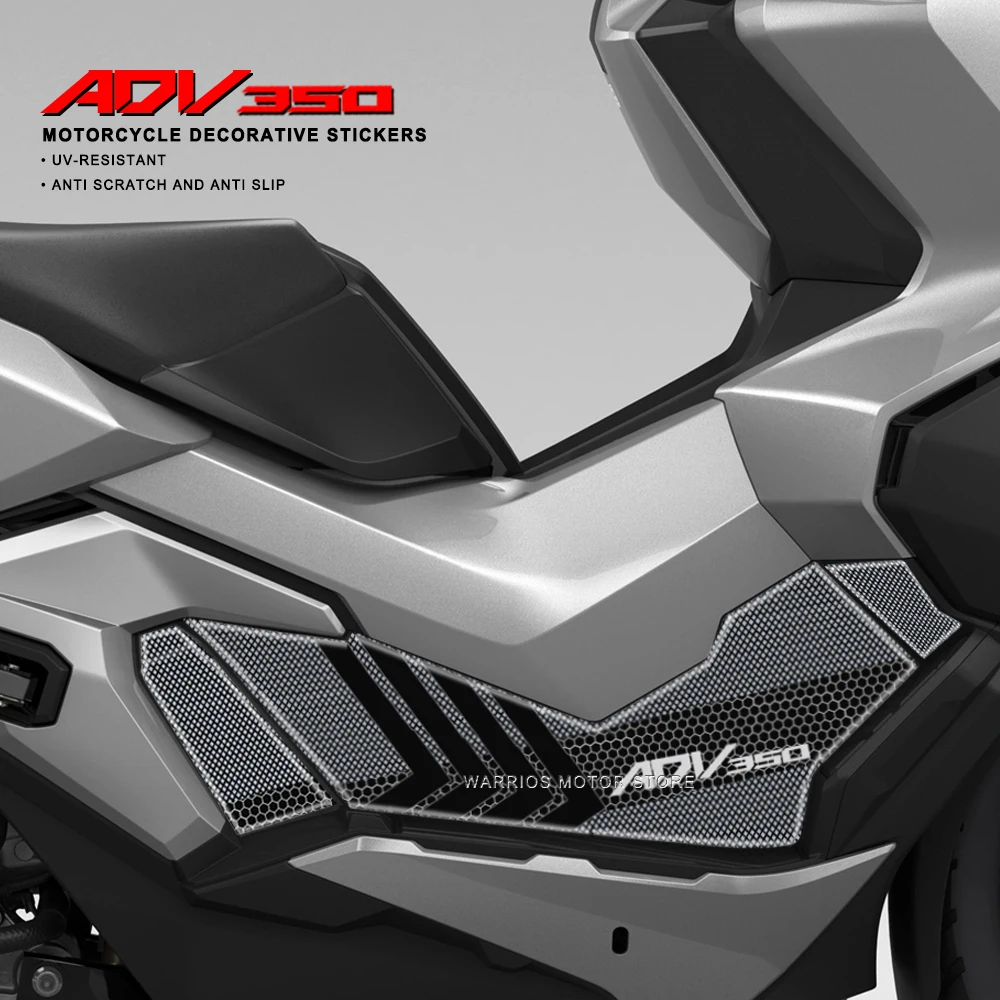 Per Honda Adv 350 Adv350 2022 2023 Adesivo Corpo Moto Adesivo Decalcomania Impermeabile Adesivo Epossidico 3D Antiscivolo Decorare Decalcomania