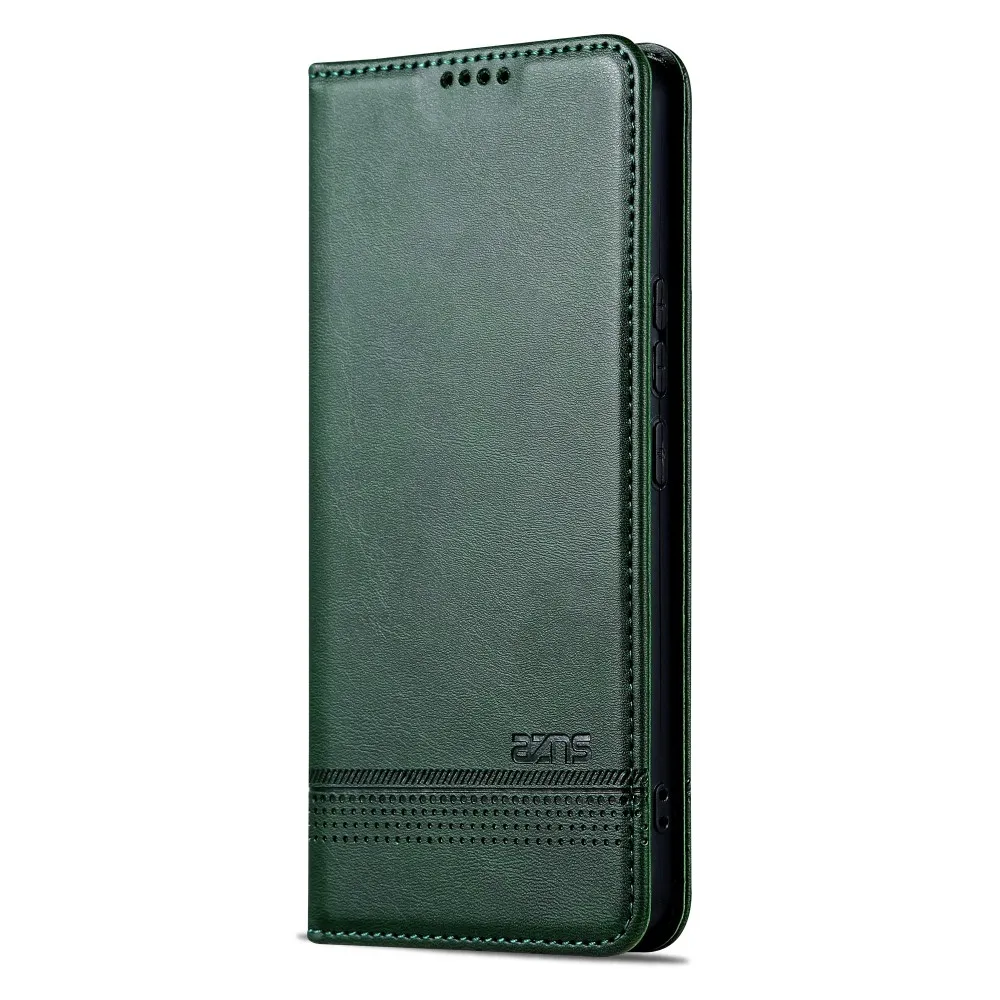 Premium Wallet Flip Leather Phone Case with Card Slots and Shockproof Back Cover