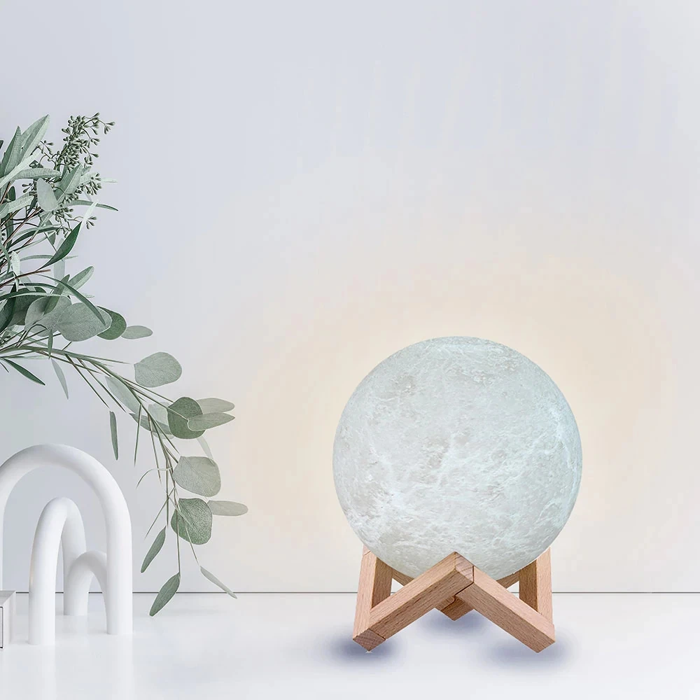 

3D Print Rechargeable Venus Lamp LED Night Light Creative Touch Switch Venus Light For Bedroom Decoration Birthday Gift