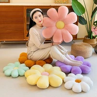 50cm Six Color Fashion Petal Pillow Pillow Headboard Pillow Living Room Sofa Cushion Window Decoration Sun Flower Light Luxury 1
