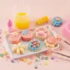 Cat Claw Pinching Toy Material Pack DIY Craft Blowable Bubble Cat Paw Mochi Material Pack Reusable Non-marking 1