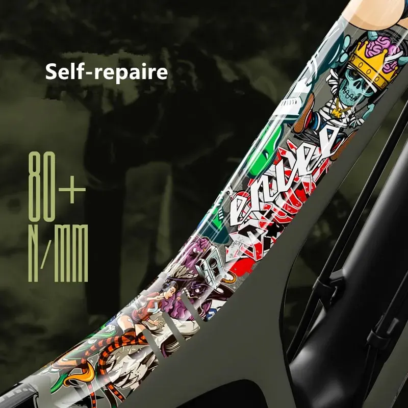 Bike Stickers Front Fork Decals Bicycle MTB Road Rock Shox PIKE DIY Racing Cycling Protect Film Kit