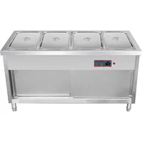 Lyroe Electric Tabletop Warming Table Stainless Steel With Drawer Food Warming Table 1