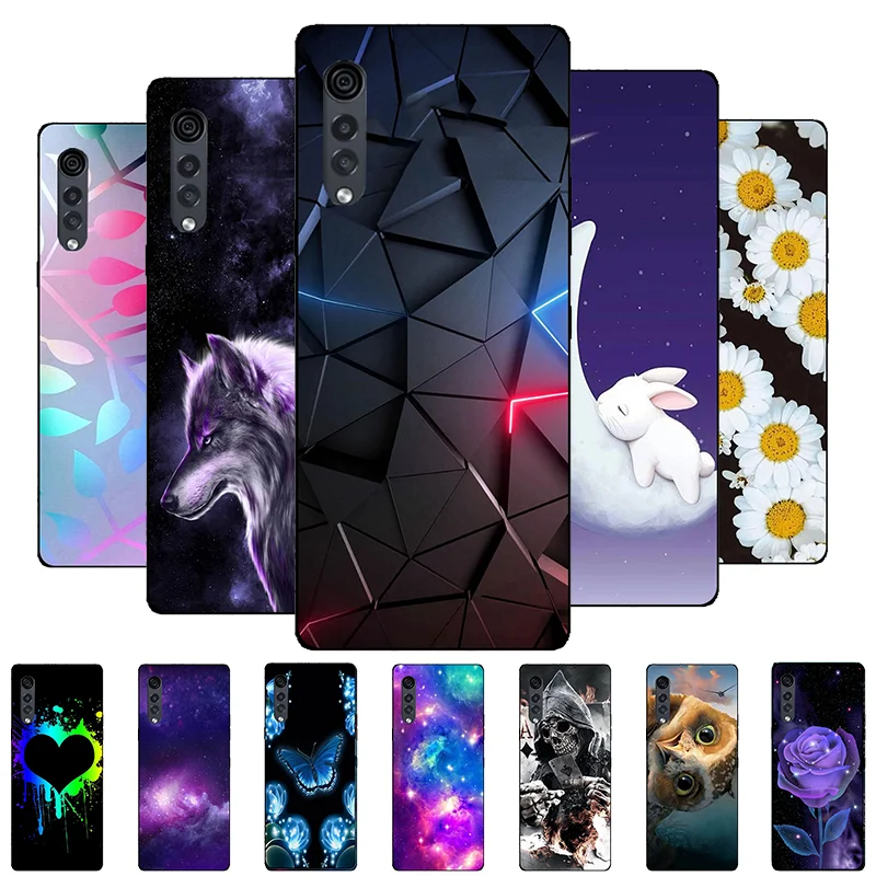 Per Lg Velvet 5G Custodia Cover Posteriore In Silicone Custodia Per Lg Velvet 4G Custodie Morbide Per Lg Velvet G910Emw G900Em G900V Cool 6.81"