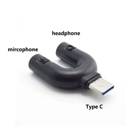 Enhanced Audio Adapter for Headphones and Microphones (C Type)