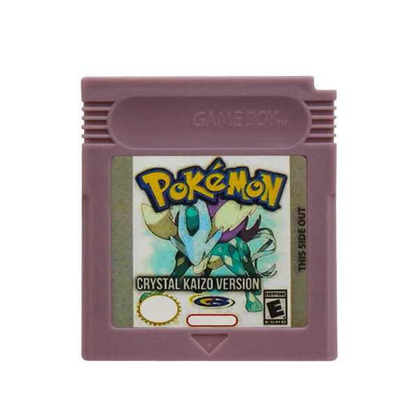 Crystal Clear Greenboy Creepy Black 16-Bit Game Cartridge