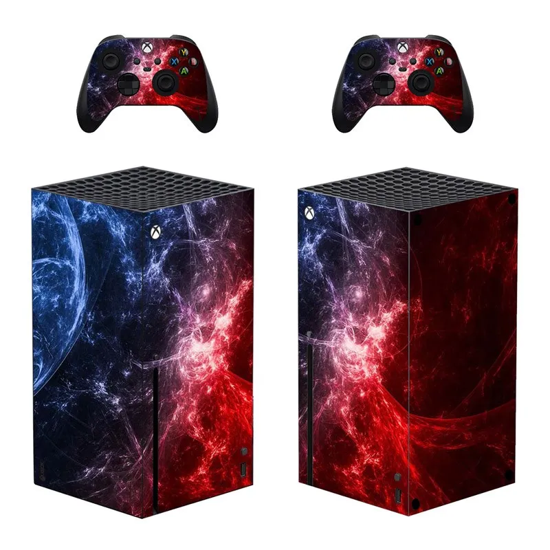 Decal Sticker For Xbox Series X Skin Cover for For Xbox Series X Console and 2 Controller Wholesale Dropshipping 