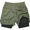 Men's Two-in-one Multifunctional Shorts Summer Quick-drying Casual Breathable Sports Pant Boxing Jiu-jitsu Training Shorts M-3XL 2