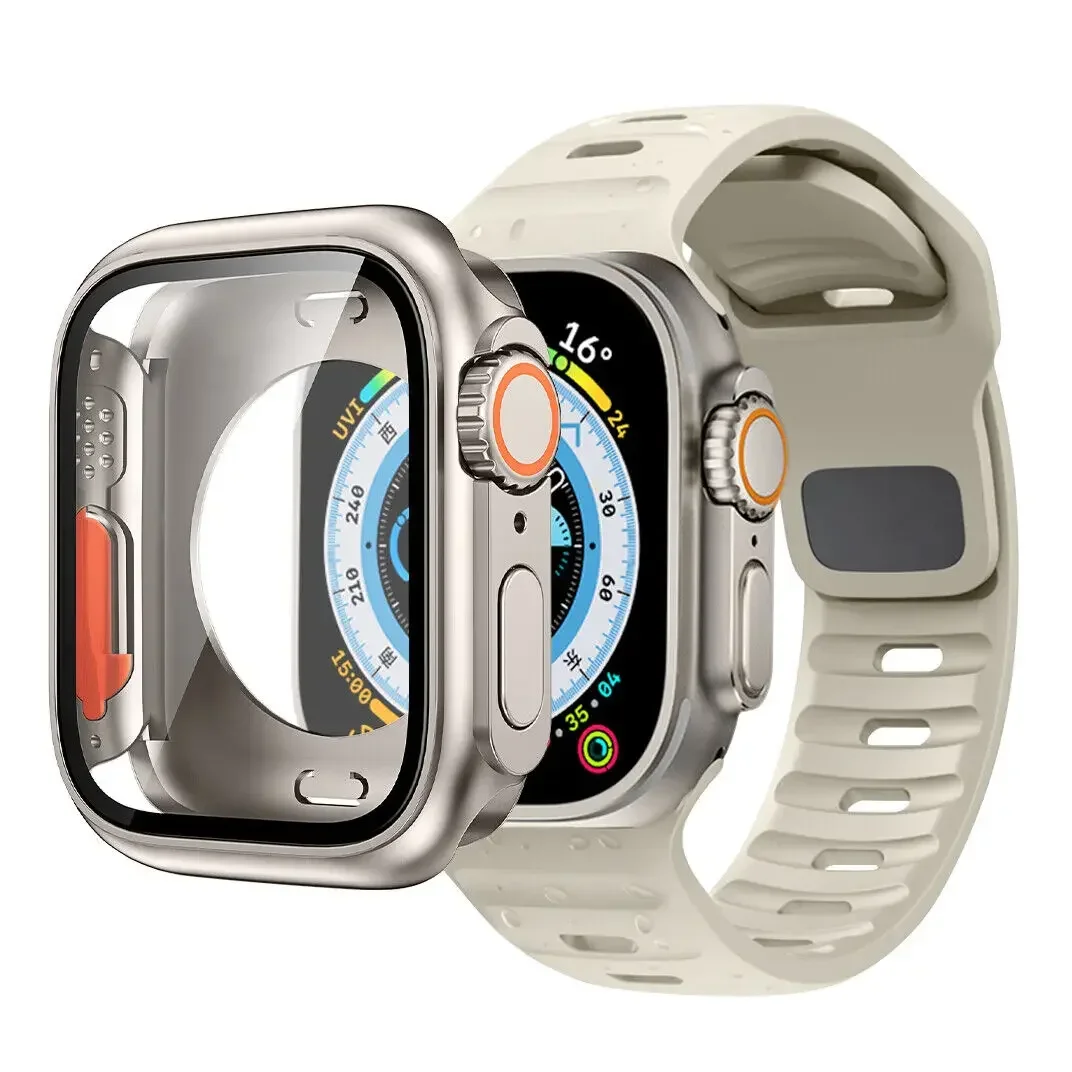 Silicone Smart Bracelet with Ultra Protective Case