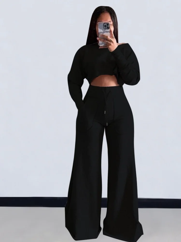 Wmstar Two Piece Set Women Wholesale 2025 Summer Casual 3 Color Autumn Winter Sets Stock Fancy Club Clothes Street Wear