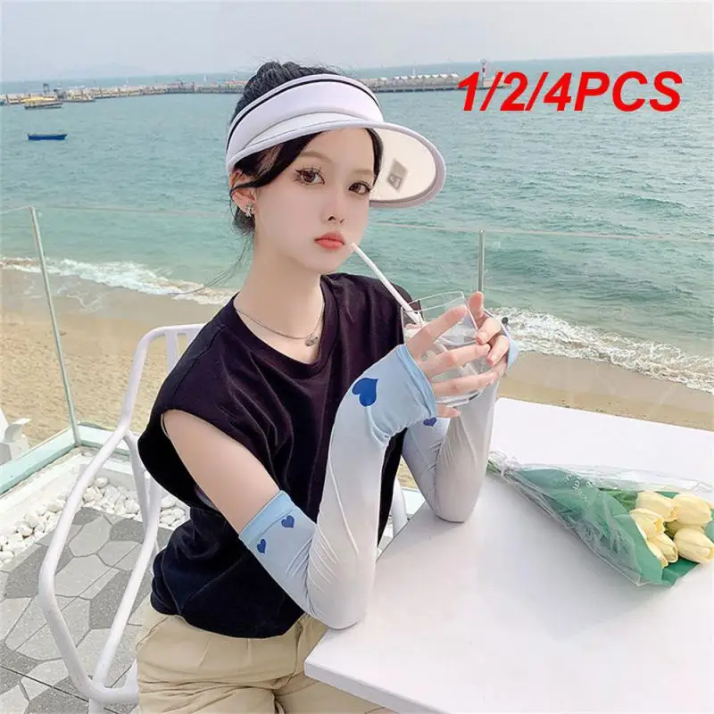 

1/2/4 шт. наружный солнцезащитный козырек для льда без наполнителя, тонкий и оригинальный солнцезащитный козырек из дышащего ледяного шелка