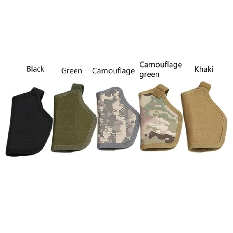 Tactical Holster Tactical Holster With Clip Bag IWB Left Right Universal Gun Bag Hidden Carrying Holster Outdoor Training Pistol For Male