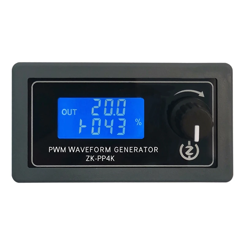 

ZK-PP4K LCD Digital PWM Pulse Generator Pulse Frequency Duty Cycle Adjustable Square Rectangular Wave Generator