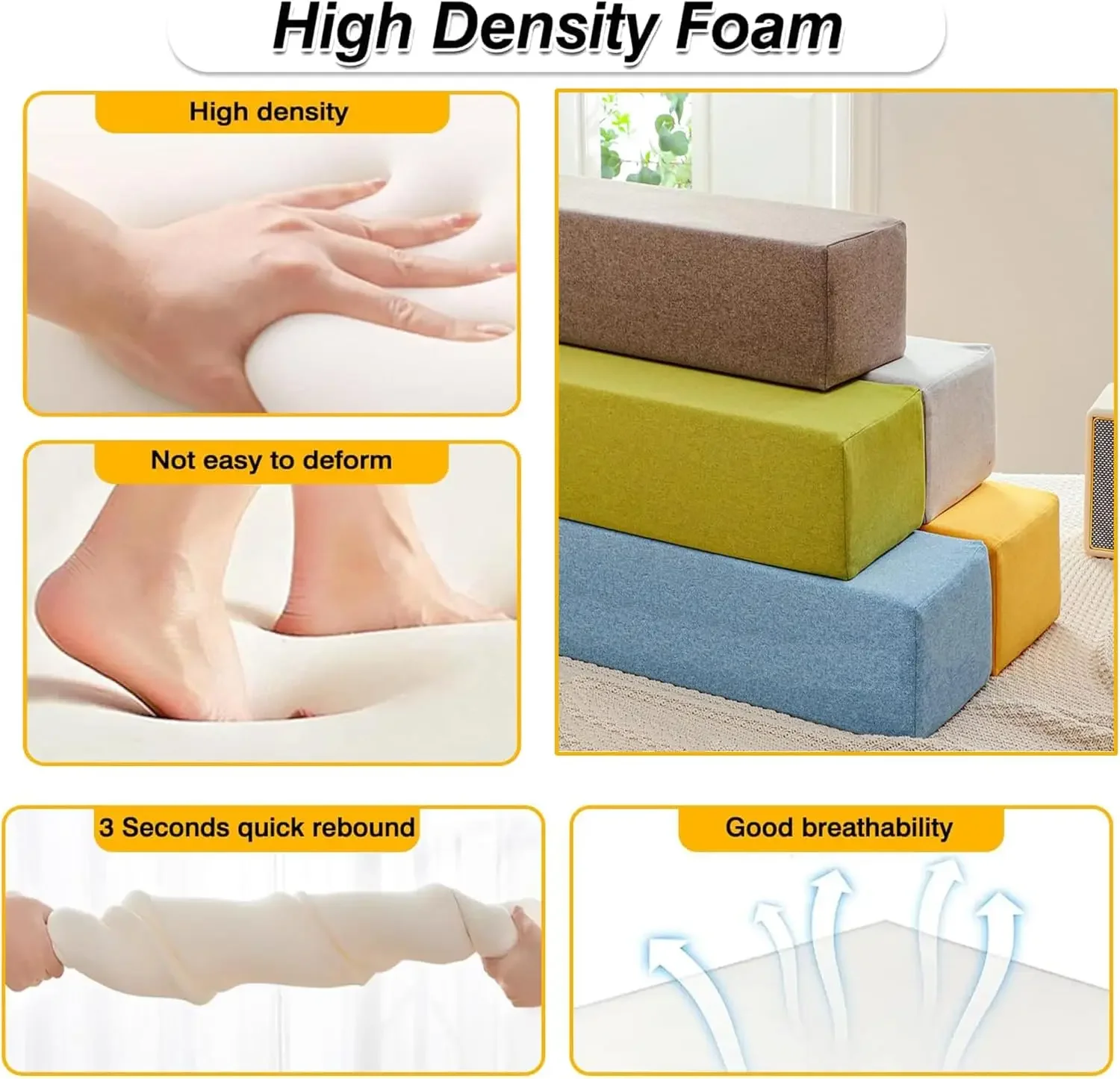 Bed Gap Filler Bed Extender Headboard Pillow Mattress Cushion Sofa Pad