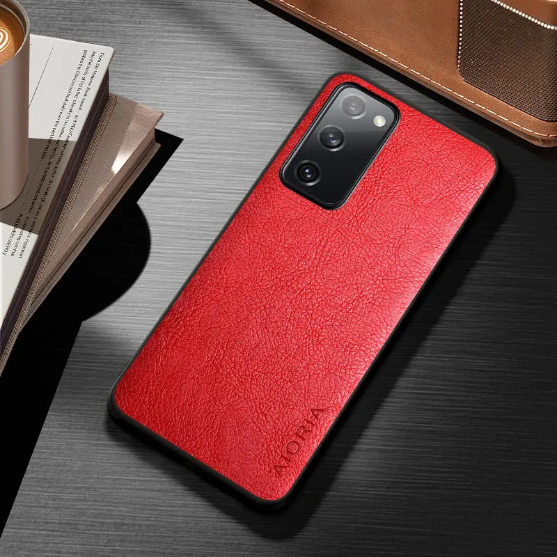 Luxury Vintage Leather Skin Case - Premium Soft Cover for Samsung Galaxy S20 FE Plus Ultra 5G