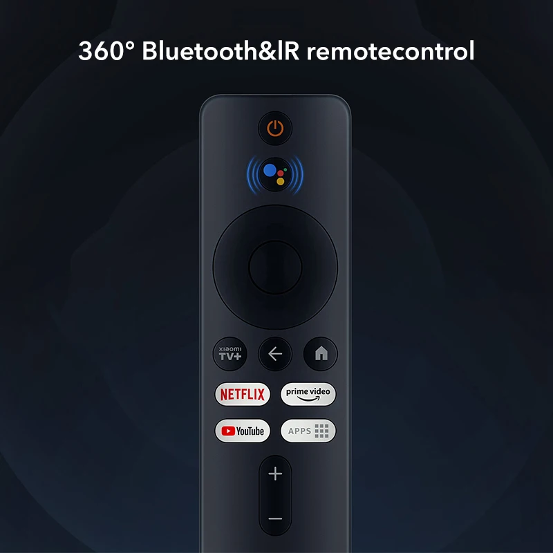 Mi Box S Xiaomi Original - 4K Ultra HD Android TV with Google Voice  Assistant & Direct Netflix Remote Streaming Media Player US Plug 