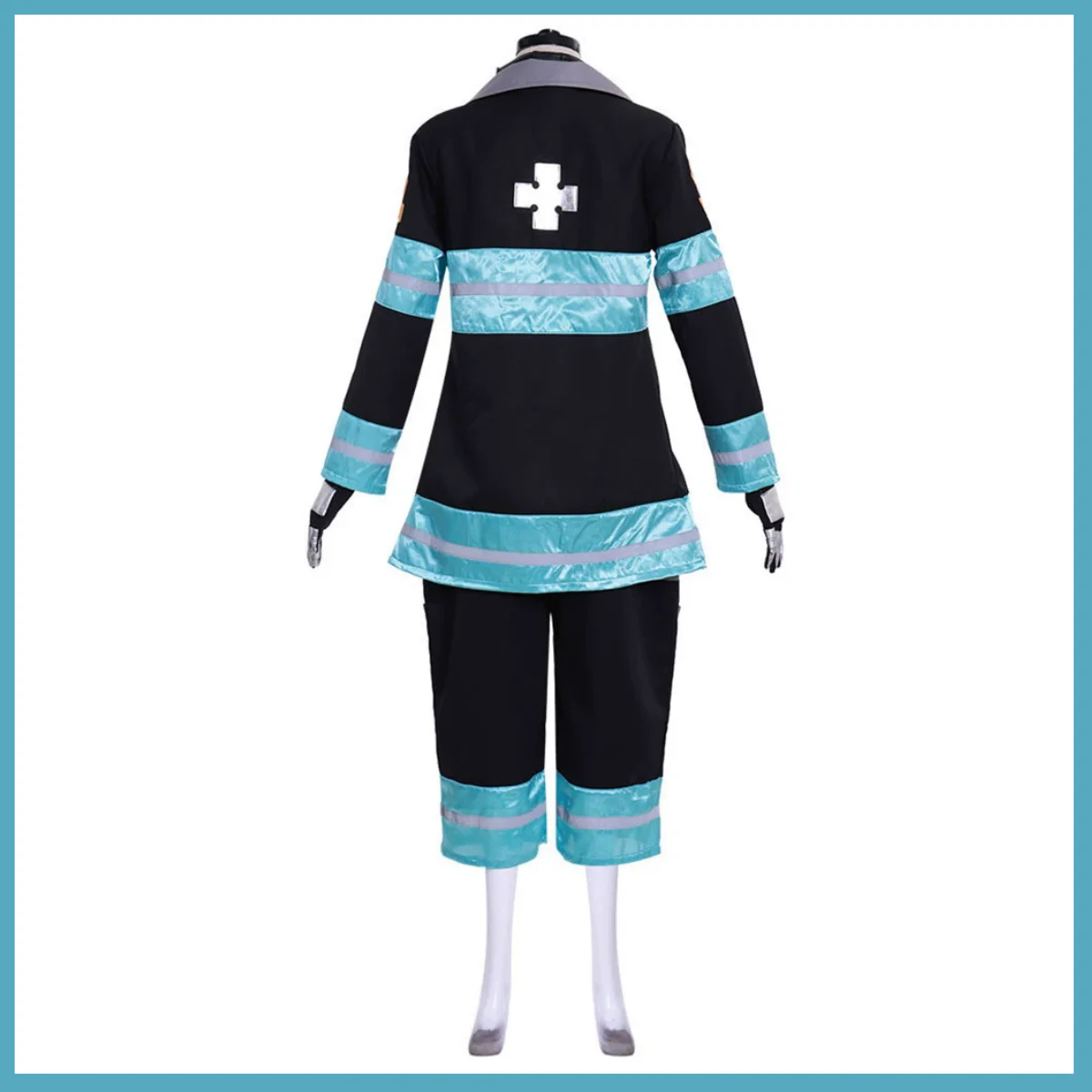 Fire Force Firefighter Uniform Cosplay Costume