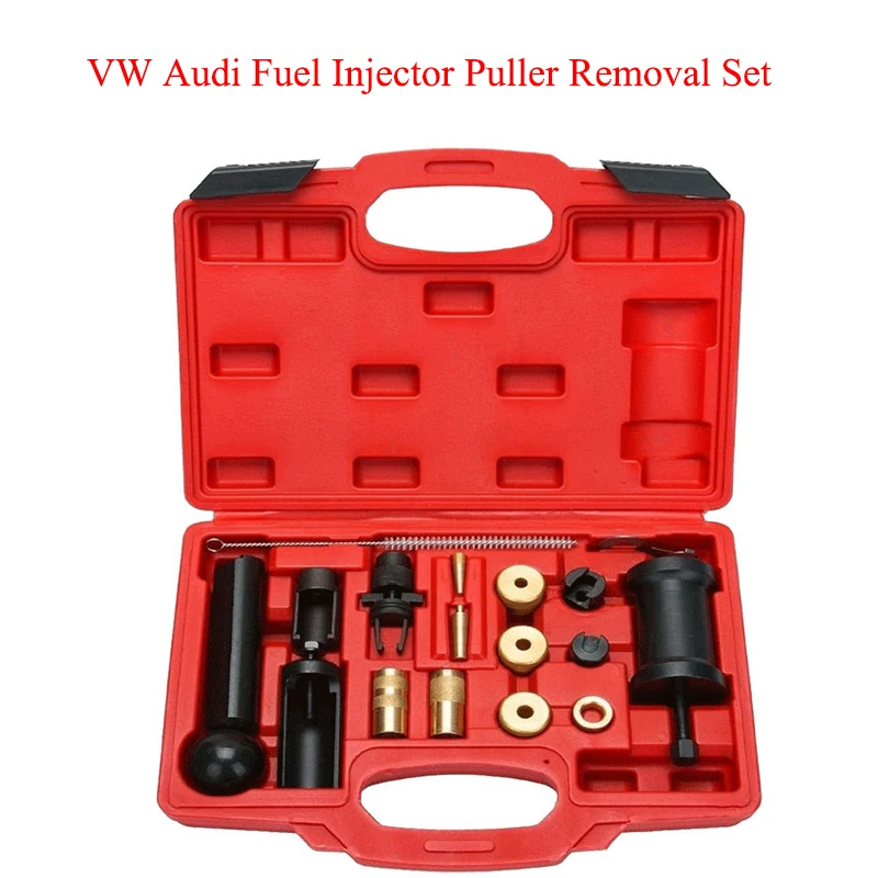 Fuel Injector Puller Injector Seal Removal Installer Tool Kit For Audi