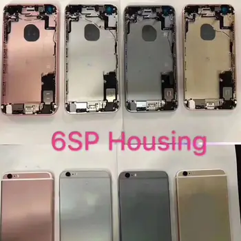 Back Cover Middle Frame Chassis with Flex Cable Assembly for iPhone 6S Plus Rear Housing Middle Frame Chassis for iPhone 6 Plus
