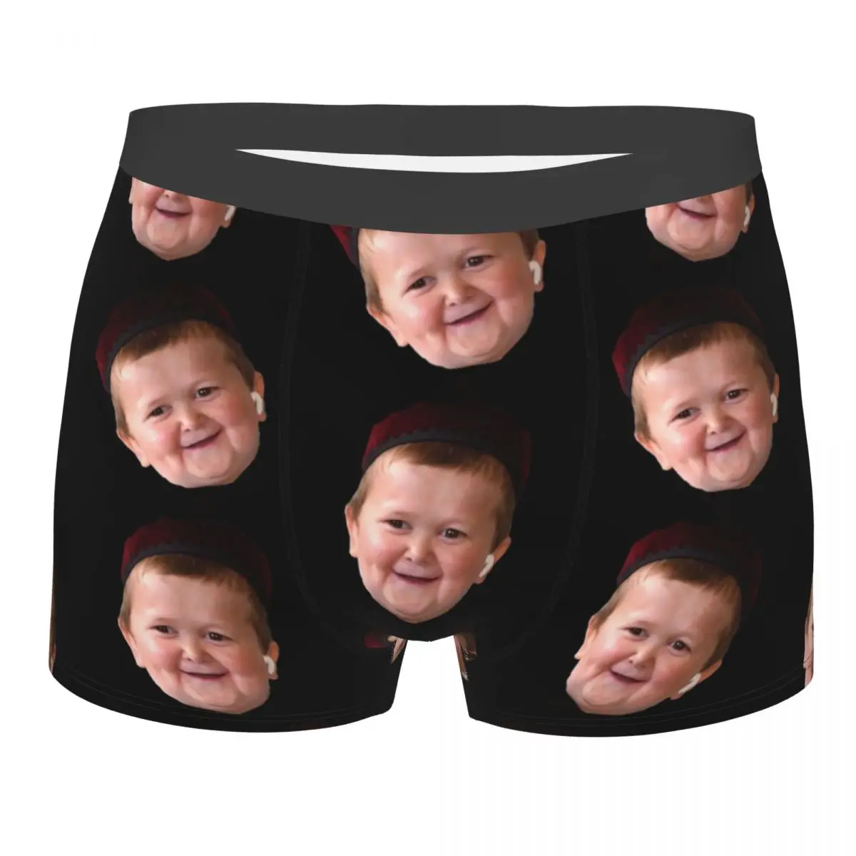 

Men's Hasbulla Magomedov Pattern Little Khabib Underwear Sexy Boxer Briefs Shorts Panties Male Soft Underpants