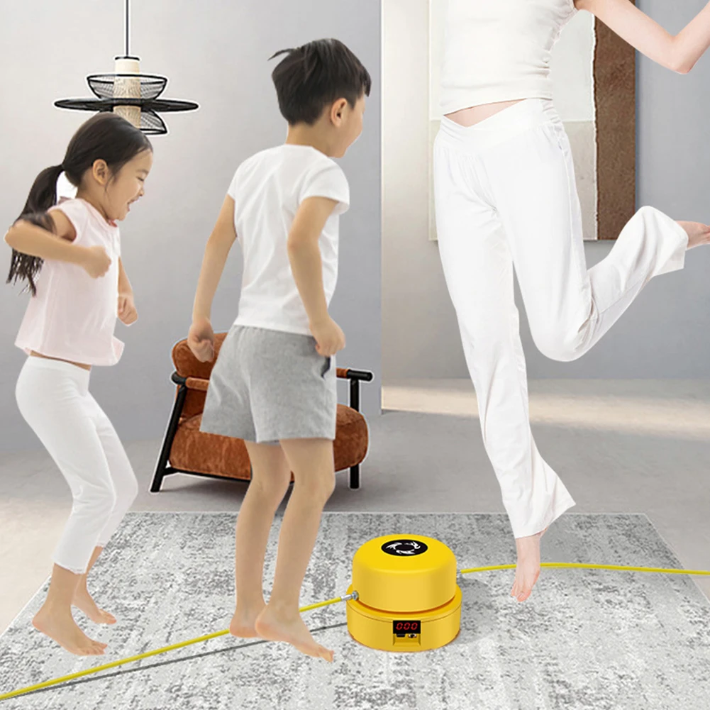 Intelligent Automatic Rope Skipping Machine Large Screen Count Electric Jump Rope Weight Loss Exercise for Full Body Excercising