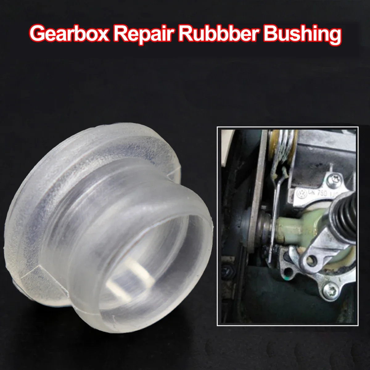 Manual Gear Shift Lever Cable Bushing Repair Kit For VW Golf MK4 Bora Gearbox Selector End Linkage Rubber Sleeve 1999 2000 2012